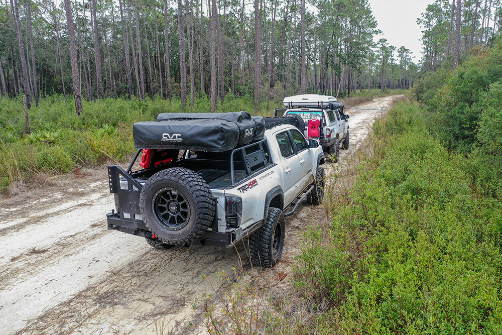 Bed Rack System for Overland Toyota Build