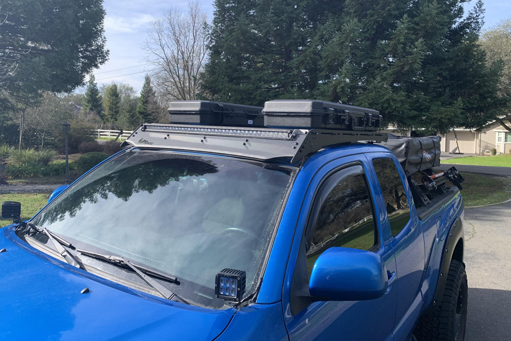 Plano Tactical Case Install on Prinsu Rack 3rd Gen Tacoma