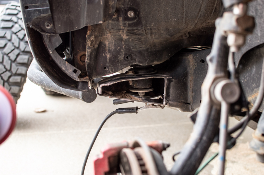 Welding Cab Mount Chop 2nd Gen Tacoma