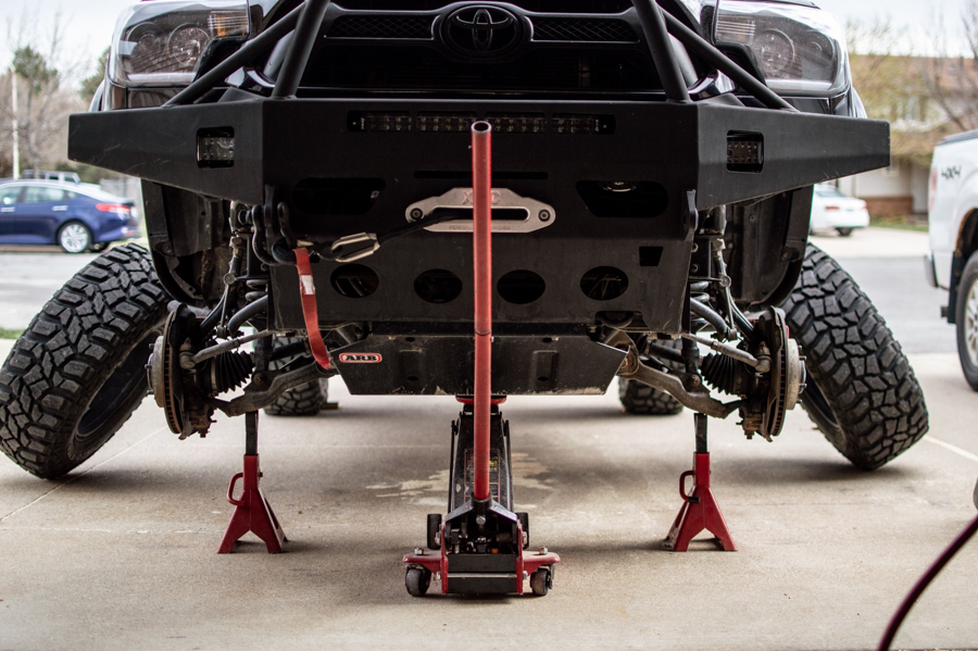 Getting Started Cab Mount Chop on 2nd Gen Tacoma