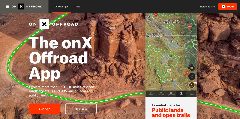 We Don't Need Roads: onX Offroad Maps Review