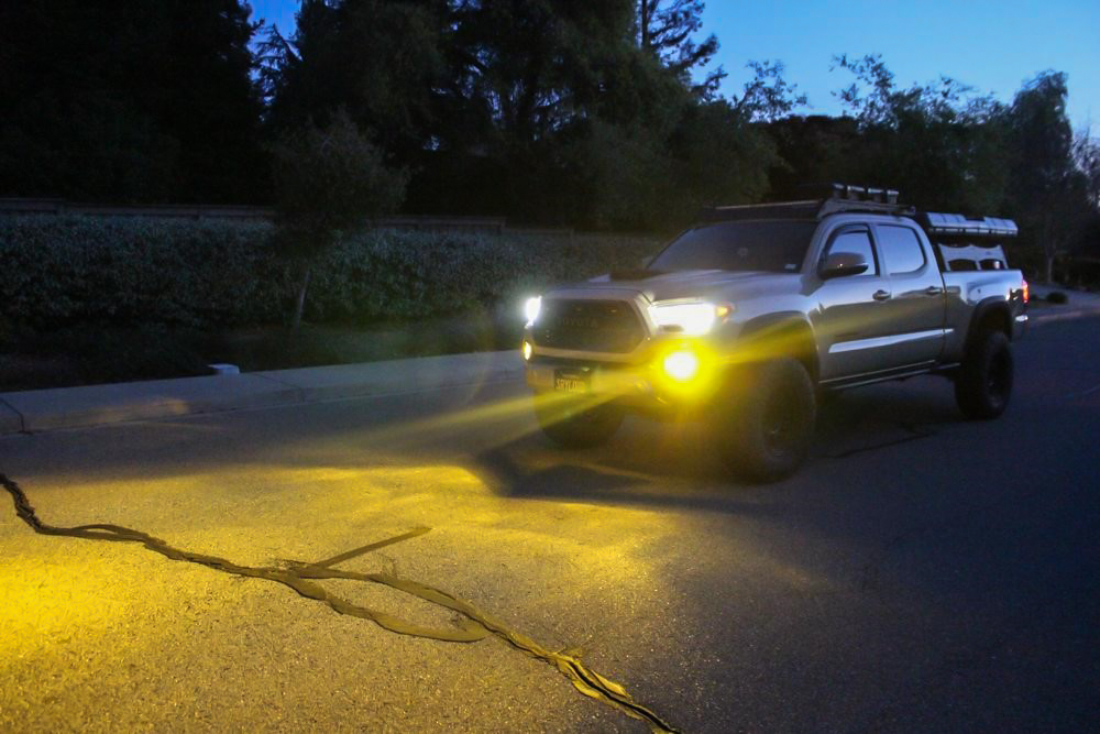 Xenon Depot H11 LED Pro Yellow Fog Light Output - 3rd Gen Tacoma