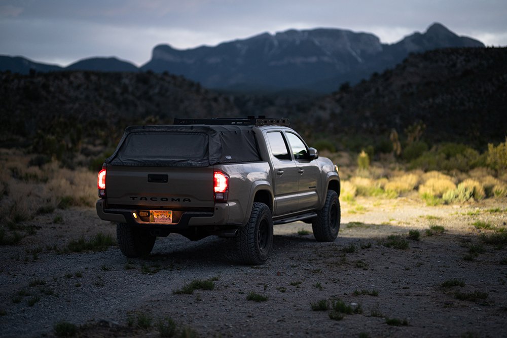 Lifted Quicksand 3rd Gen Tacoma with Softopper