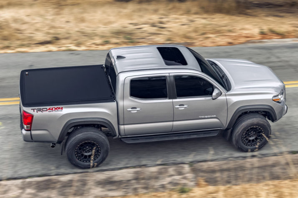 Silver Sky Metallic 3rd Gen Tacoma with Tonneau/Bed Cover