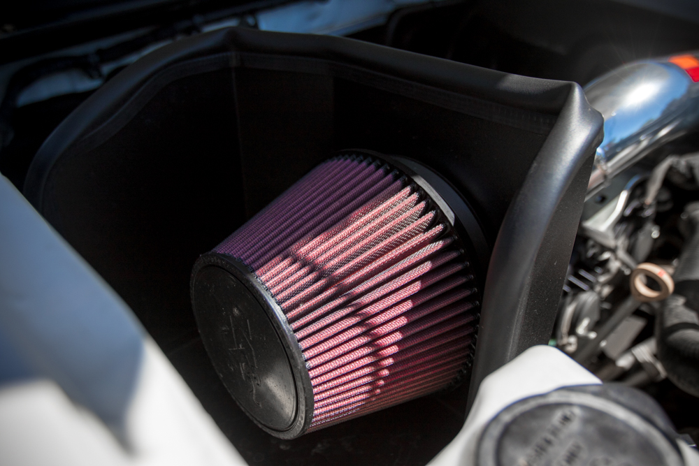 K&N 77 High Flow Cold Air Intake Filter on 3rd Gen Tacoma