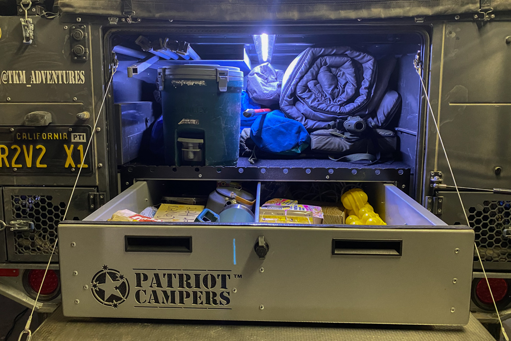 Patriot Campers X1 Storage