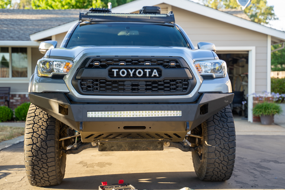 Body Armor 4X4 Pro Series Winch Front Bumper Step-By-Step Install for 3rd Gen Tacoma