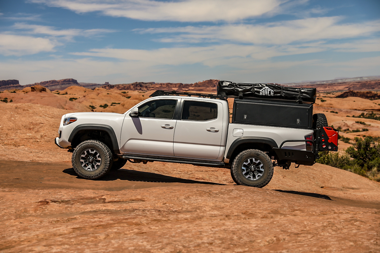 Hutch Tents Daly 2 - Compact Rooftop Tent on 3rd Gen Tacoma