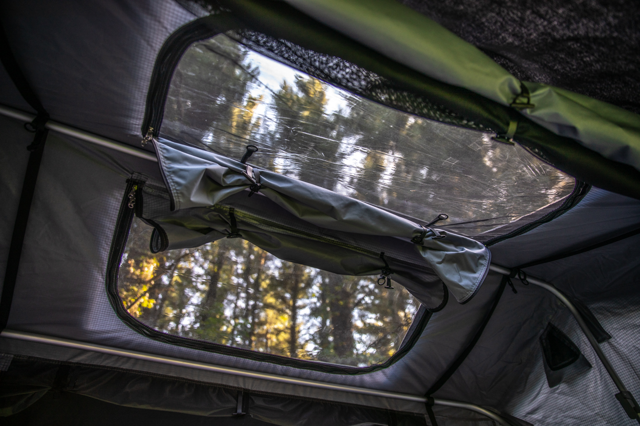 Skylight on Hutch Tents Daly 2 Rooftop Tent