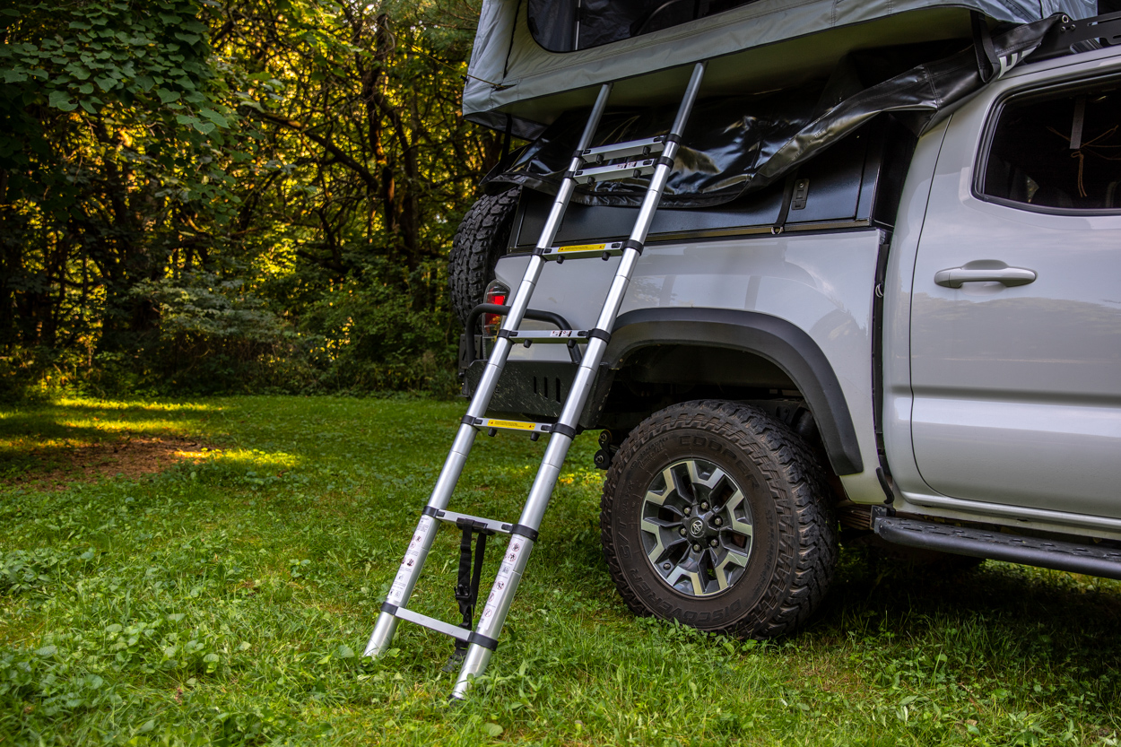 Telescopic Ladder for Hutch Tents Rooftop Tent