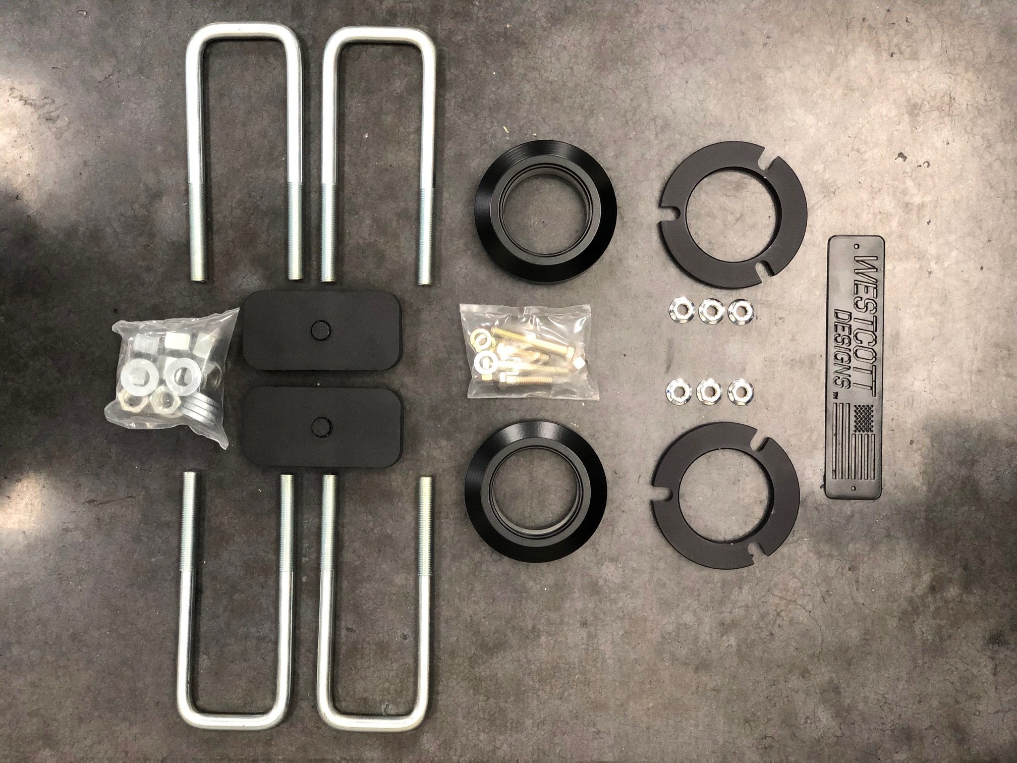 Wescott Designs Lift Kit Components for TRD Pro 3rd Gen Tacoma