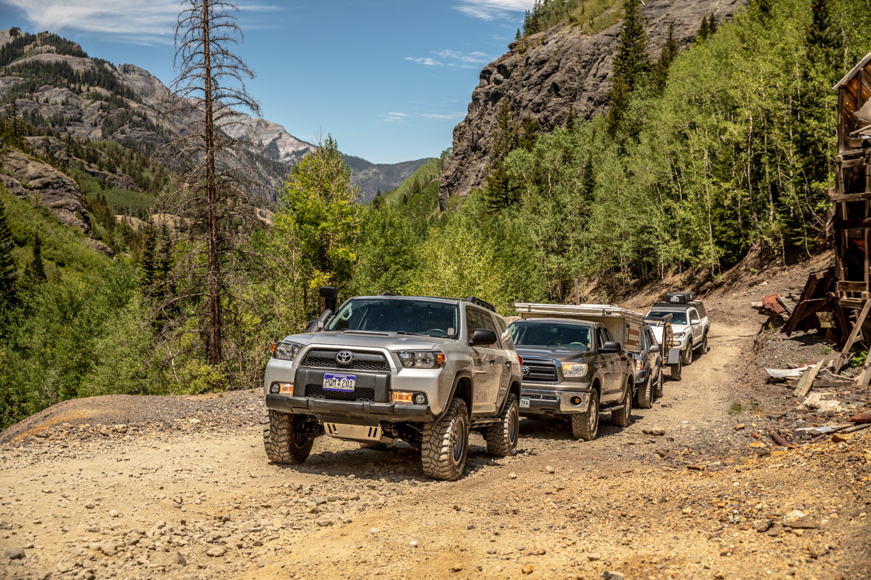 Mineral Creek 4X4 Off-Road Jeep Trail in Southwest Colorado