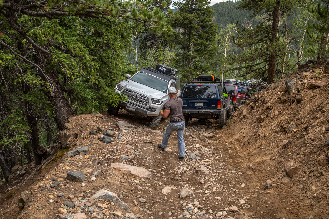 Red Cone Pass Colorado - Lifted 3rd Gen Tacoma & Jeep XJ