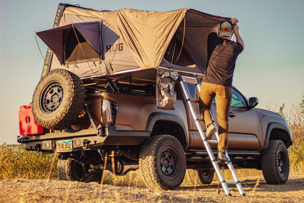 Hills Off-Road Gear RTT- HOG STY Hard Shell Rooftop Tent Review