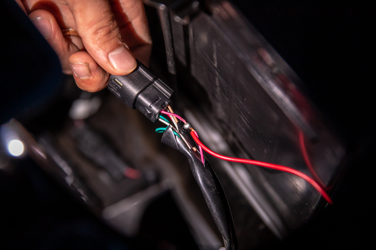 Soldering Connection for Power Wires for LED Raptor Light Kit on 3rd Gen Tacoma