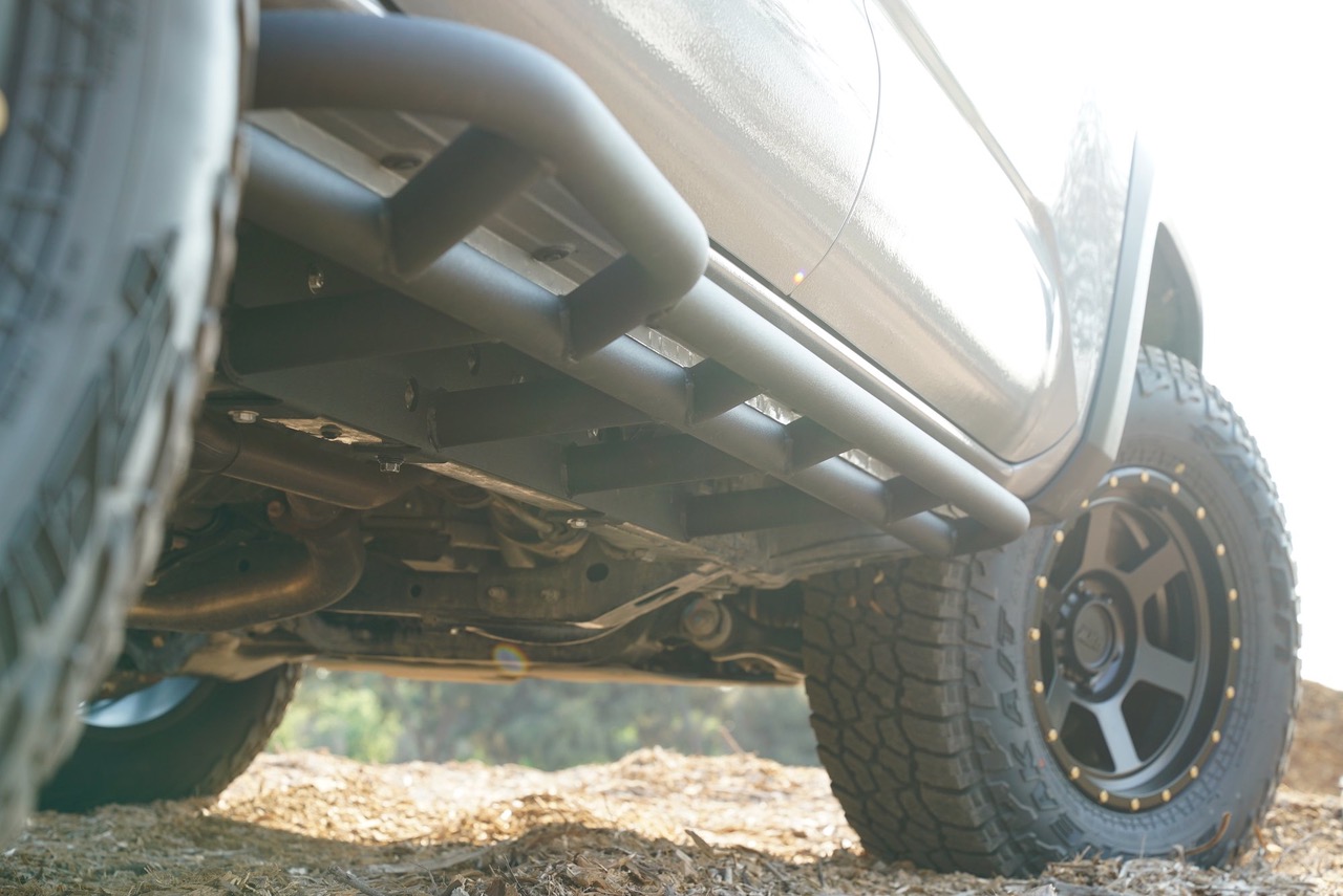 Bolt-On Rock Sliders on 3rd Gen Toyota Tacoma