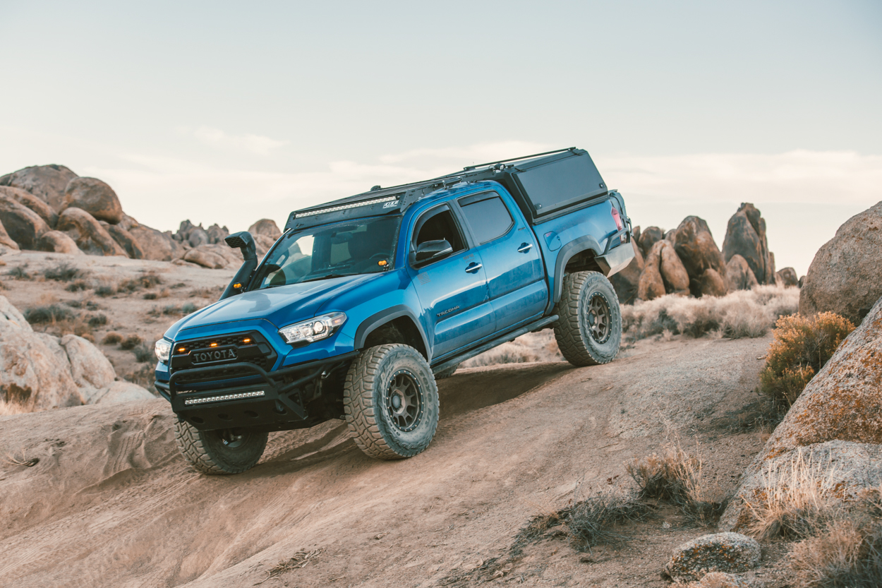 Overland & Off-Road Built 3rd Gen Tacoma with Relation Race Wheels RR5-V