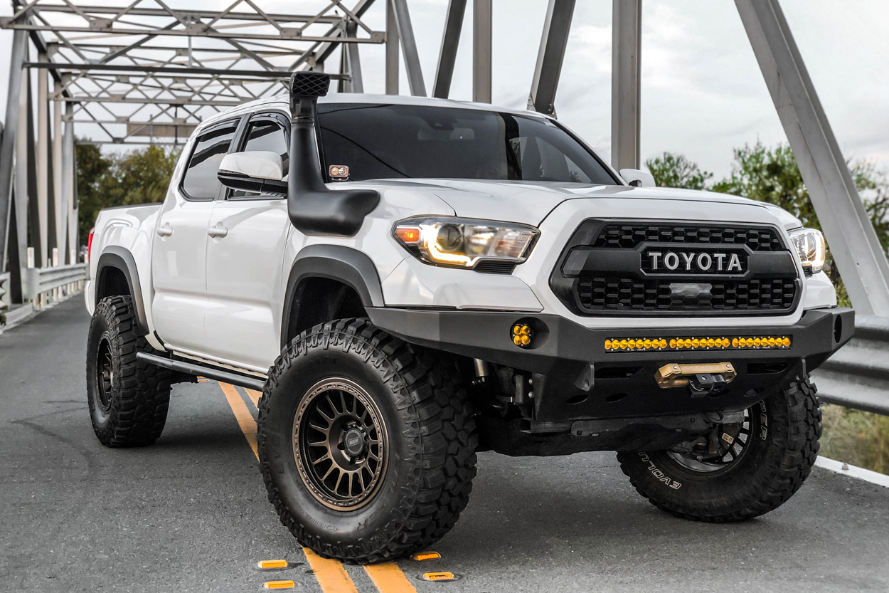 Off-Road & Overland Built 3rd Gen Tacoma with Relations Race Wheels RR6-H Wheels