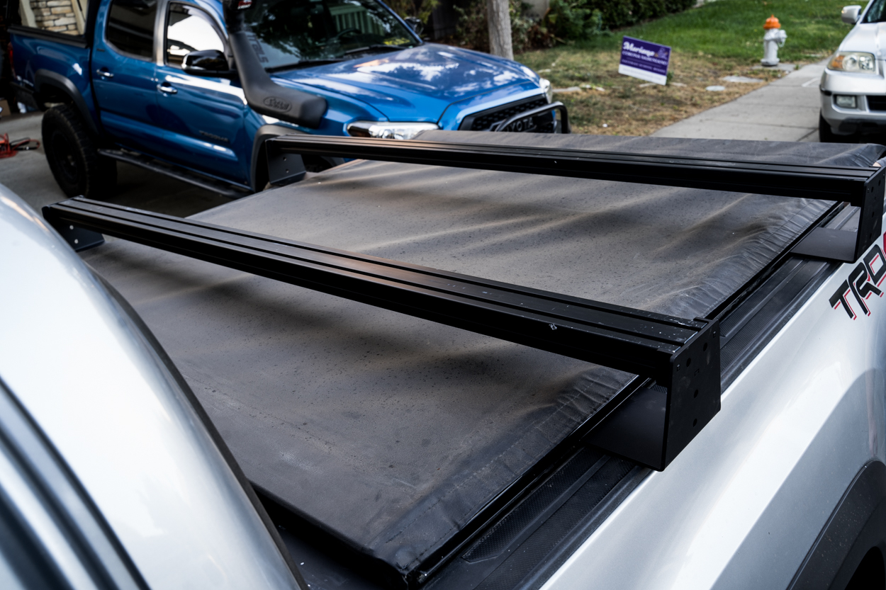 BillieBars Bed Bar System on 3rd Gen Toyota Tacoma