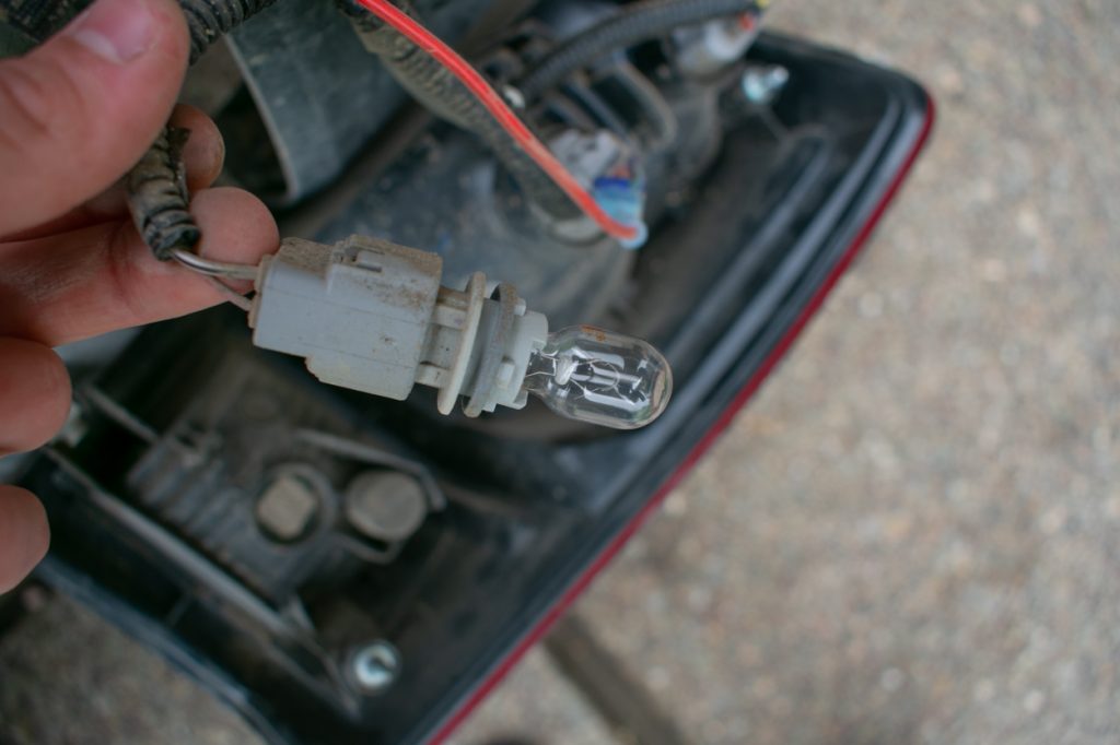 Replacing Back Up Light Bulb - 3rd Gen Toyota Tacoma