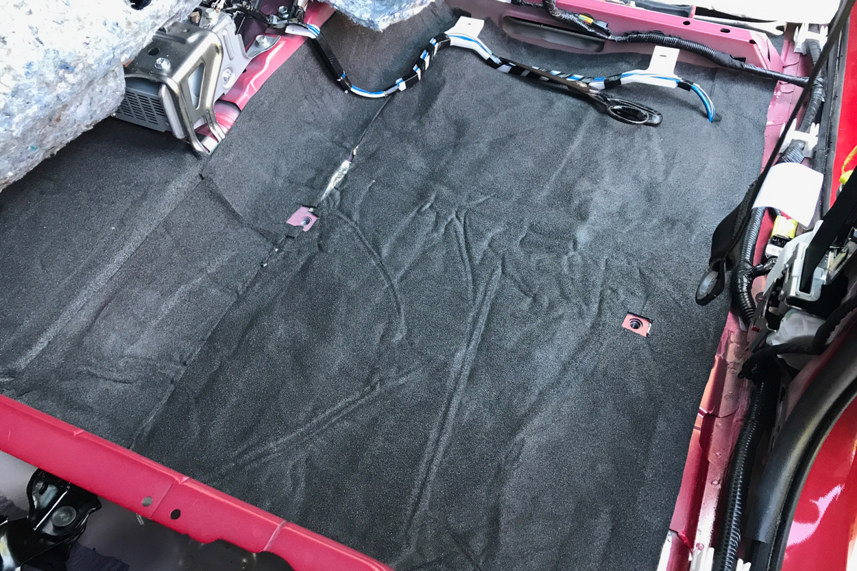 Applying Closed Cell Foam (CCF) - Sound Deadening 3rd Gen Tacoma