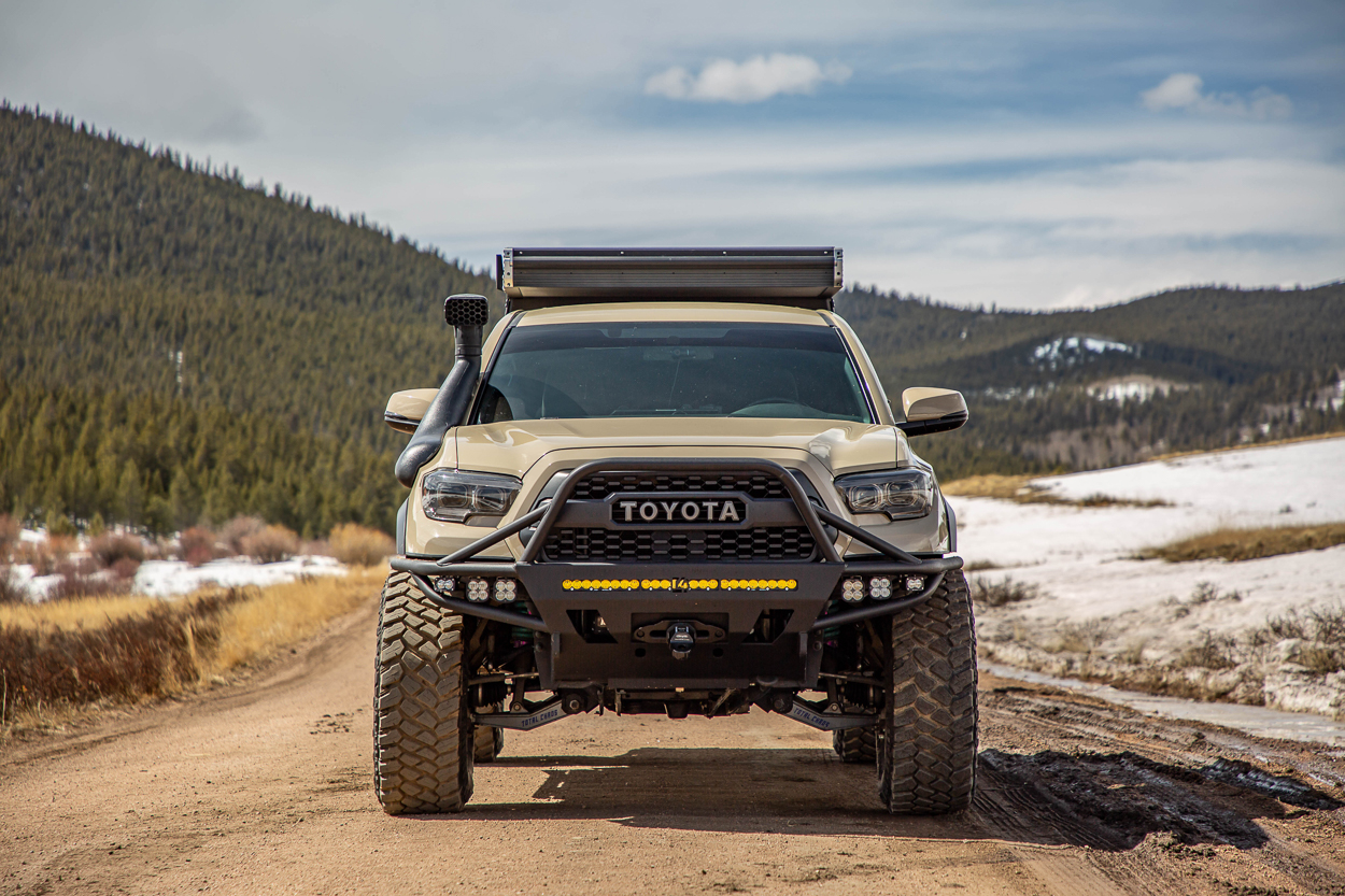 C4 Fabrication Hybrid Front Bumper for Toyota Tacoma - Top Aftermarket Bumpers for Toyota Tacoma