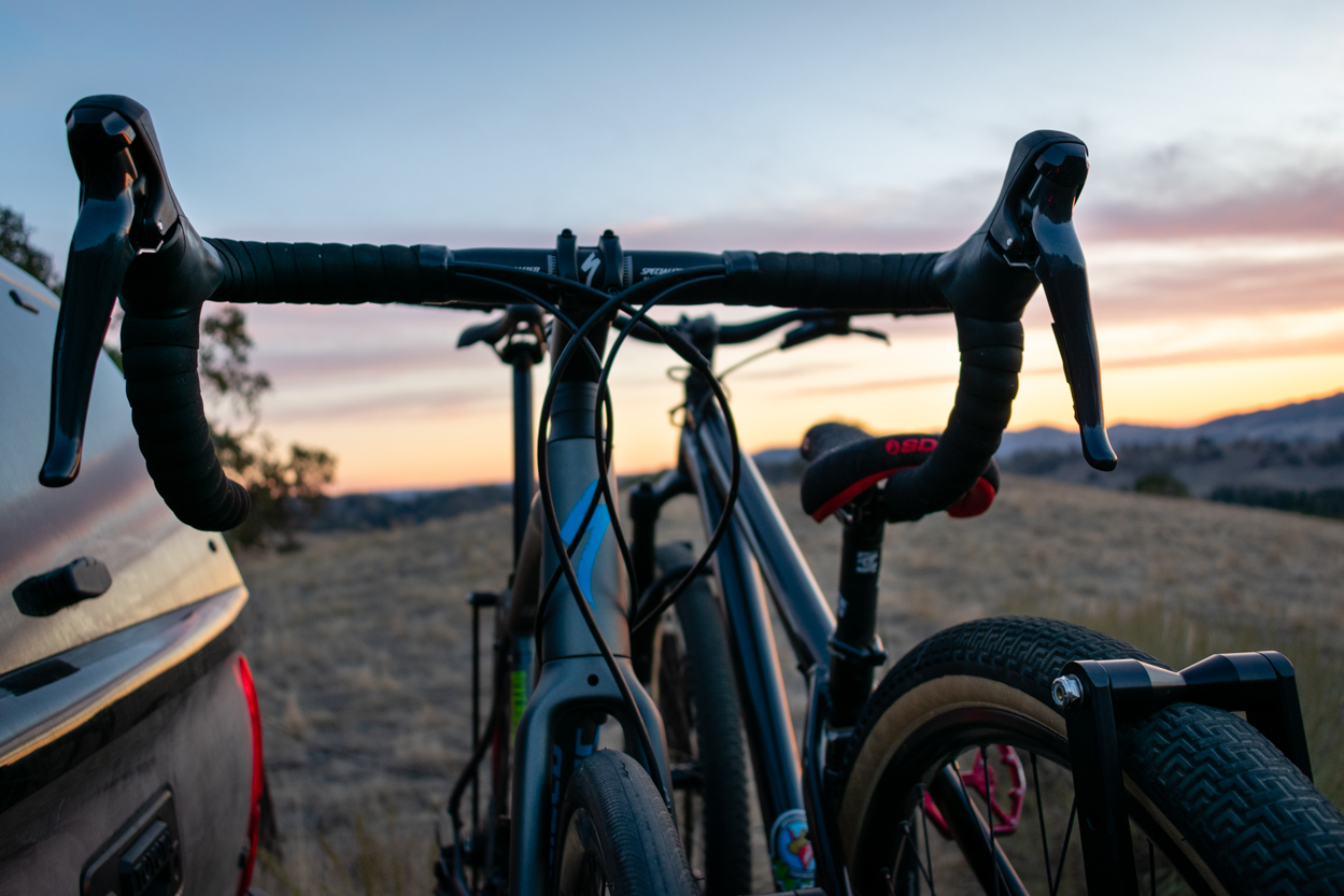 1UP USA Heavy Duty Review Hitch Mounted Dual Bike Rack on