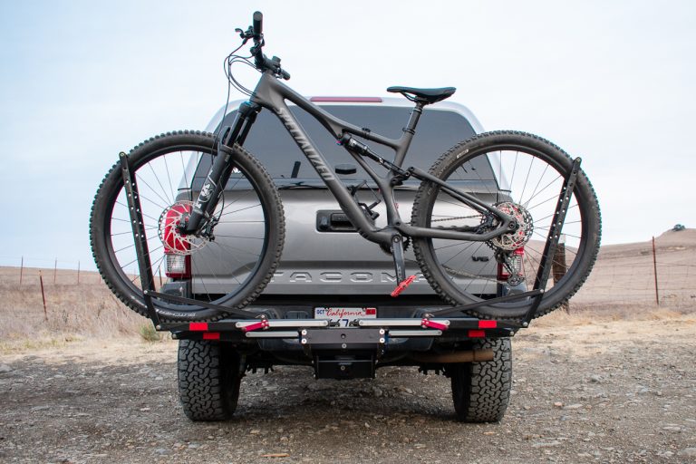 1UP USA Heavy Duty Review Hitch Mounted Dual Bike Rack on