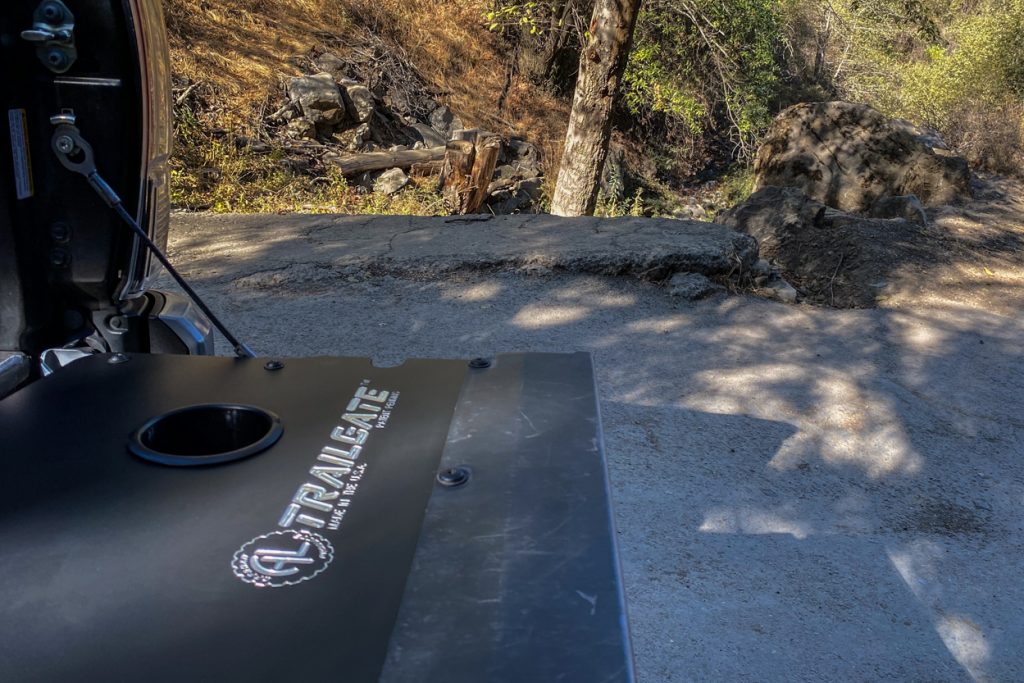 Aluminum Tailgate Panel on 3rd Gen Tacoma