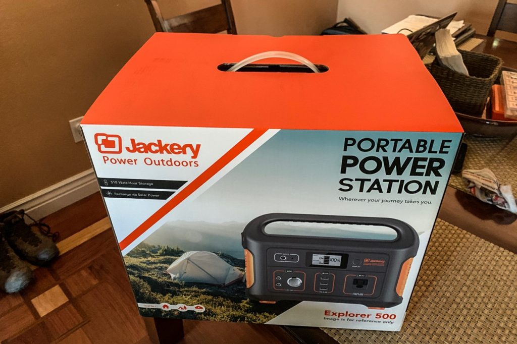 Jackery Explorer 500 Portable Power Station - Outdoor Power