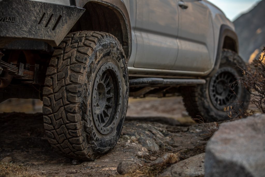 Toyo Open Country Rugged Terrain (R/T) Tires on 17" Relations Race Wheels RR6-Hs