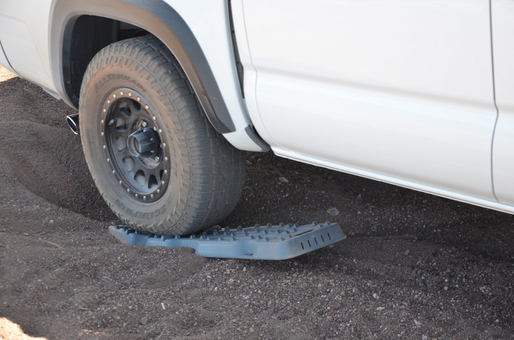 Traction/Recovery Board Testing with Toyota Tacoma