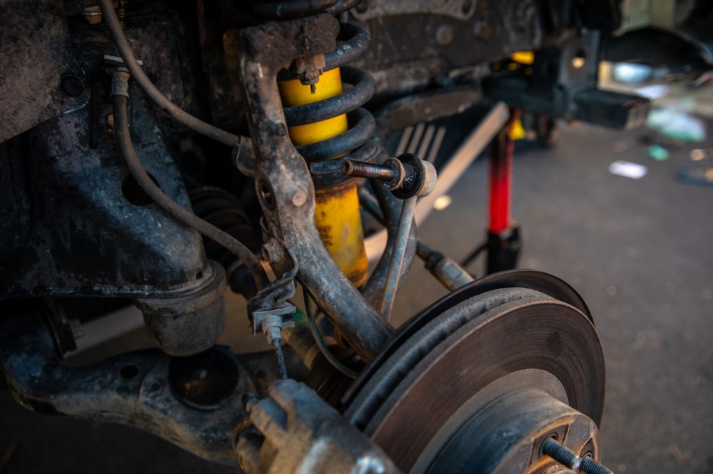 Disconnecting Sway Bar from Spindle - 3rd Gen Tacoma