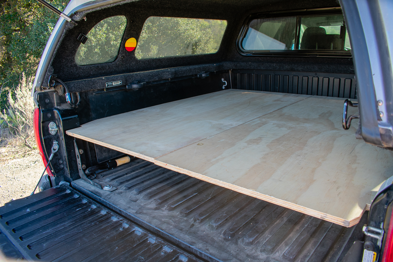 3rd Gen Tacoma with DIY Bed Platform