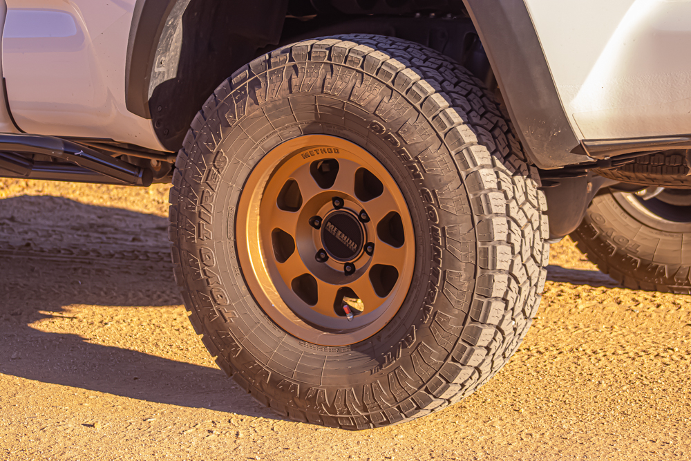 Bronze Method 701 Wheels with 285/75/16 Toyo Open Country AT3s