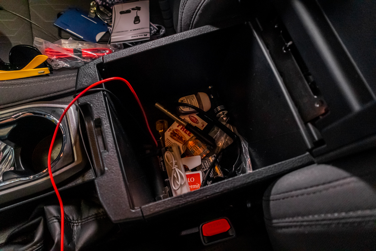 Cluttered Center Console Storage Solution - 3rd Gen Tacoma