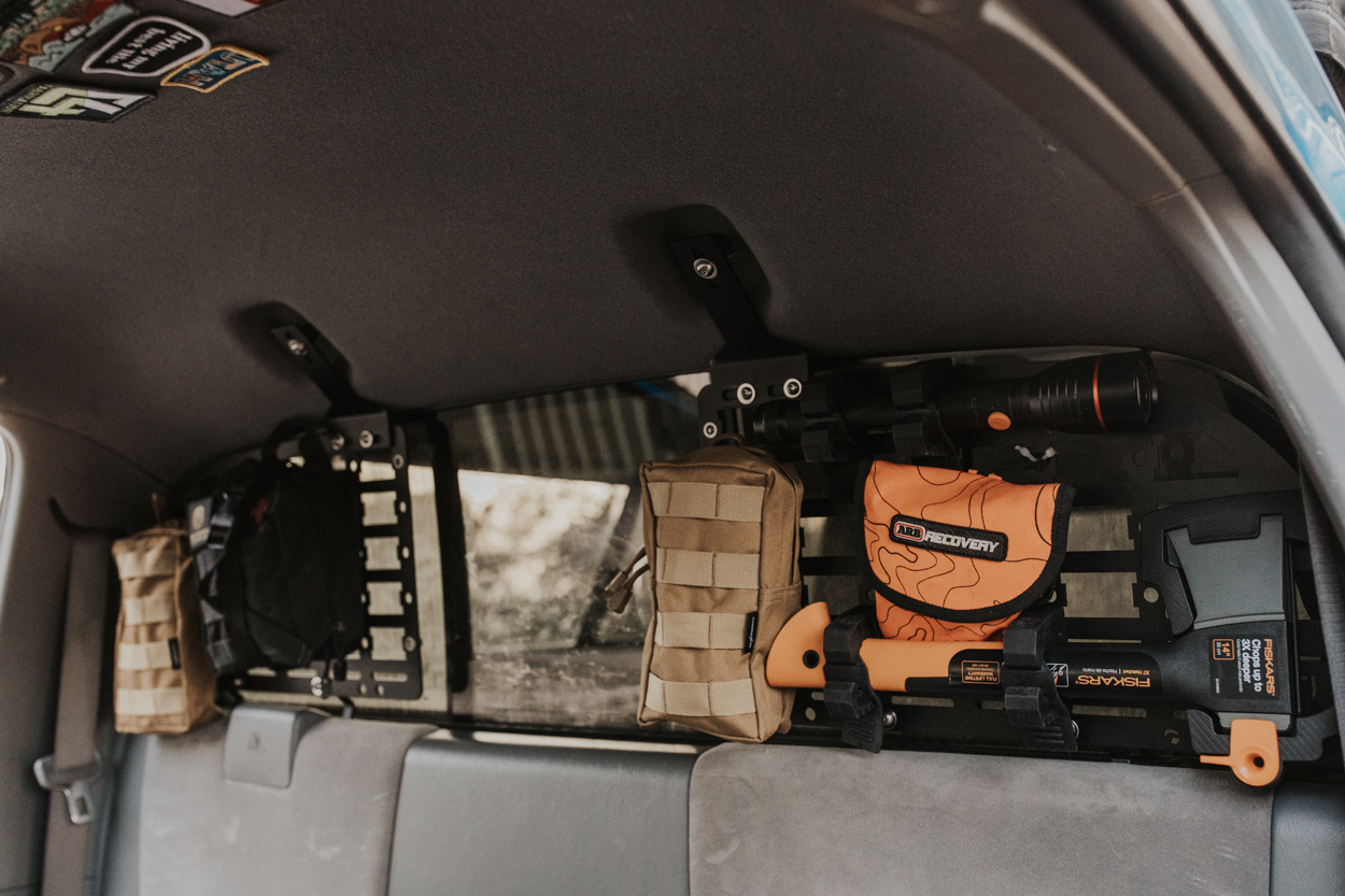 Rear Window Molle Panel For Tacoma From Tacoma Twins