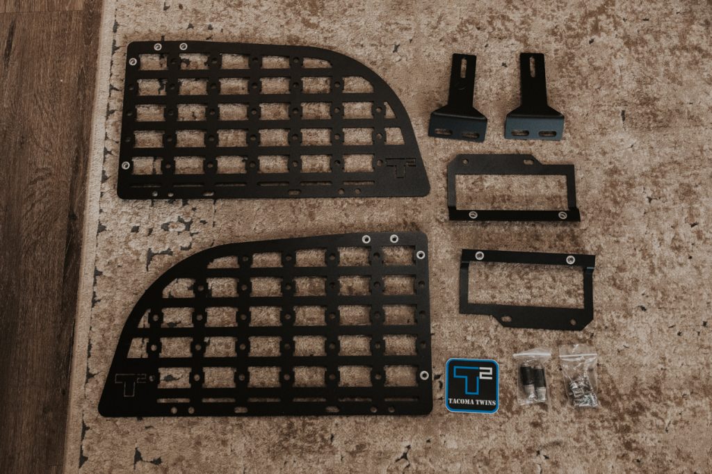 Tacoma Twins Modular Rear Window Molle Storage Panel Install Guide