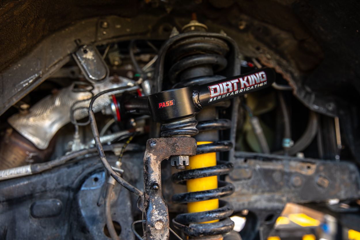 Dirt King Fabrication Upper Control Arms (UCAs) on 3rd Gen Tacoma