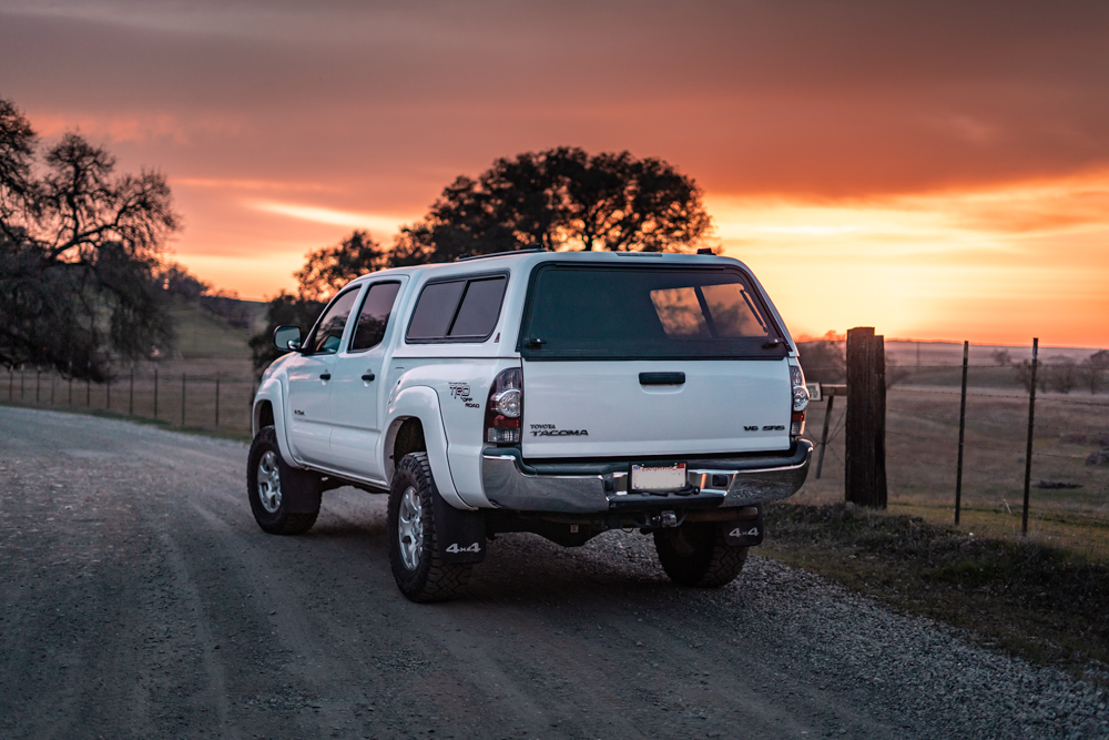 2nd Gen Tacoma With Leer Camper Shell