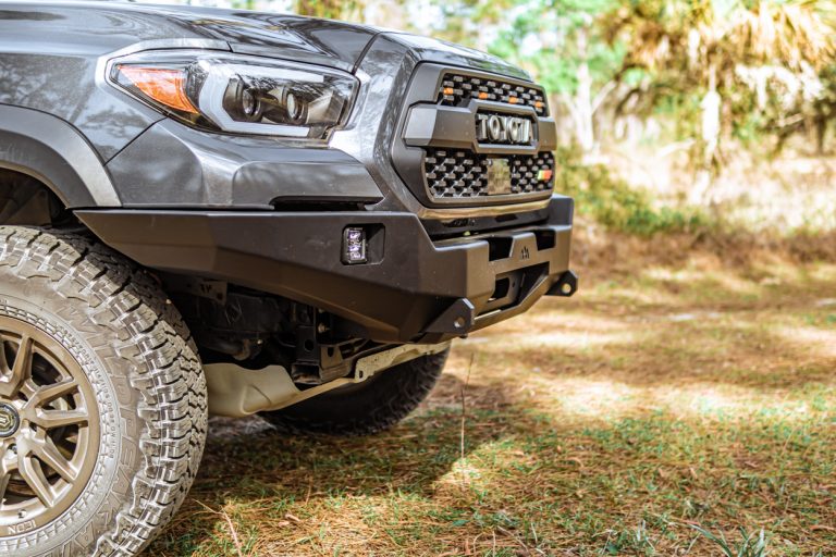 Backwoods Adventure Mods Front Bumper Install & Review on Tacoma