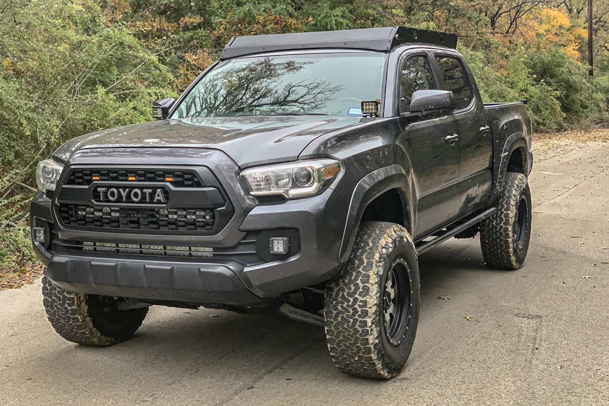 2019 toyota best sale tacoma roof rails