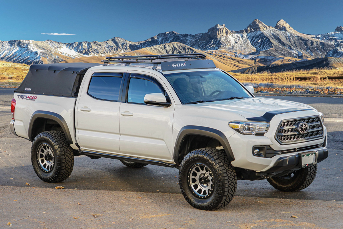 Gobi Stealth Rack on Double Cab 3rd Gen Tacoma