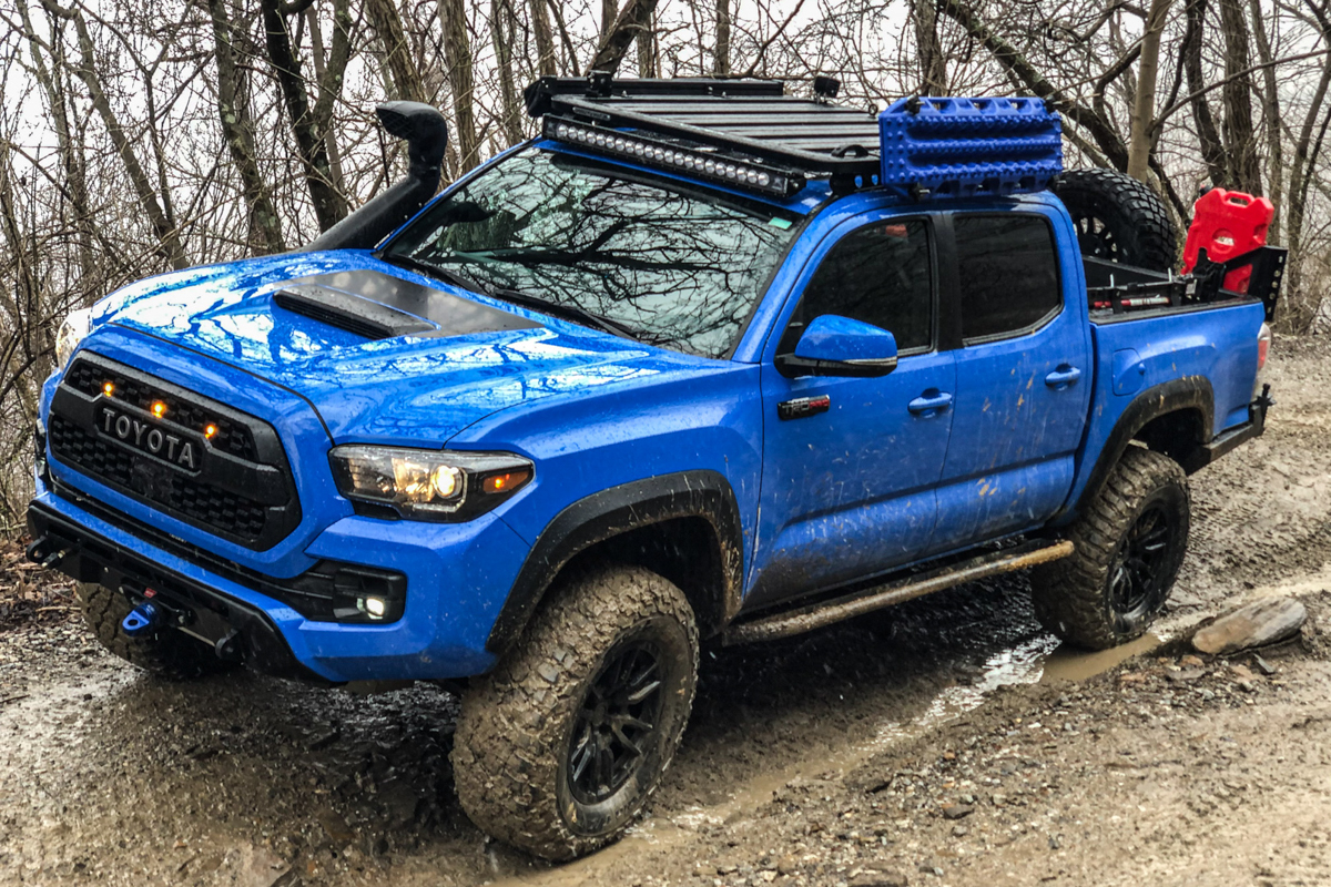 Rhino-Rack Roof Rack on Double Cab 3rd Gen Tacoma