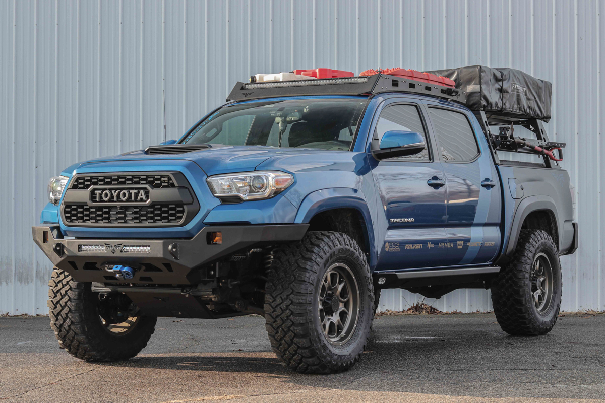 Victory 4X4 Roof Rack on Double Cab 3rd Gen Tacoma