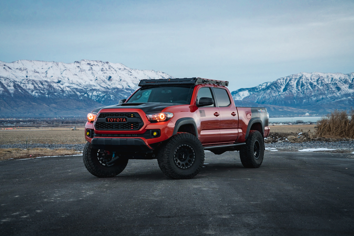 upTOP Overland Roof Rack on Double Cab 3rd Gen Tacoma