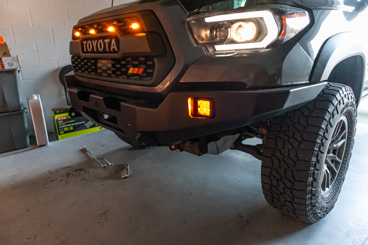 Backwoods Adventure Mods Tacoma Front Bumper Install/Review