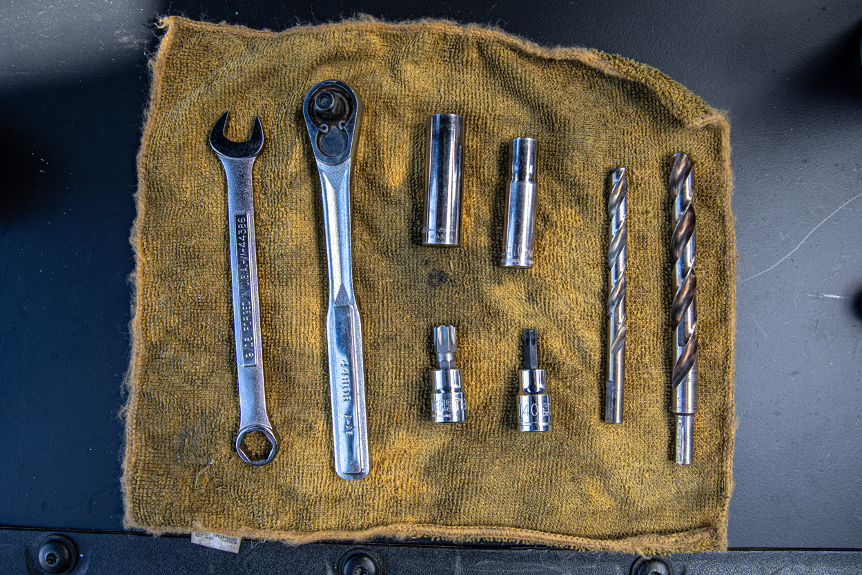 Required Tools for Bed Stiffener Installation