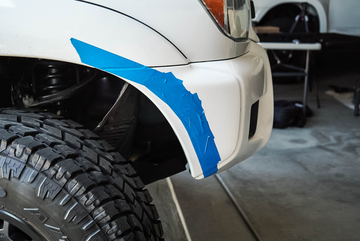 Fender Liner Push & Trimming Mod on 2nd Gen Toyota