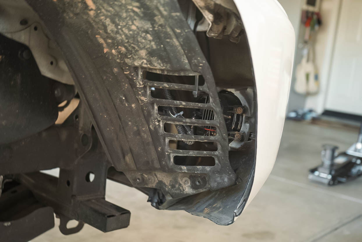 Fender Liner Push & Trimming Mod on 2nd Gen Toyota